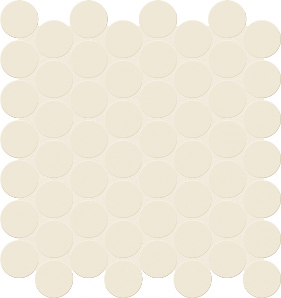 

Керамическая плитка Marca Corona Bold E984 White Tessere Round мозаика 29х28,8
