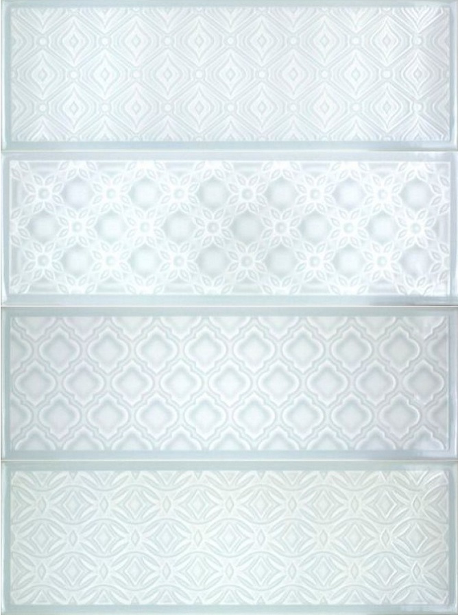 

Керамическая плитка Fabresa Aria Santorini Ice настенная 10x30