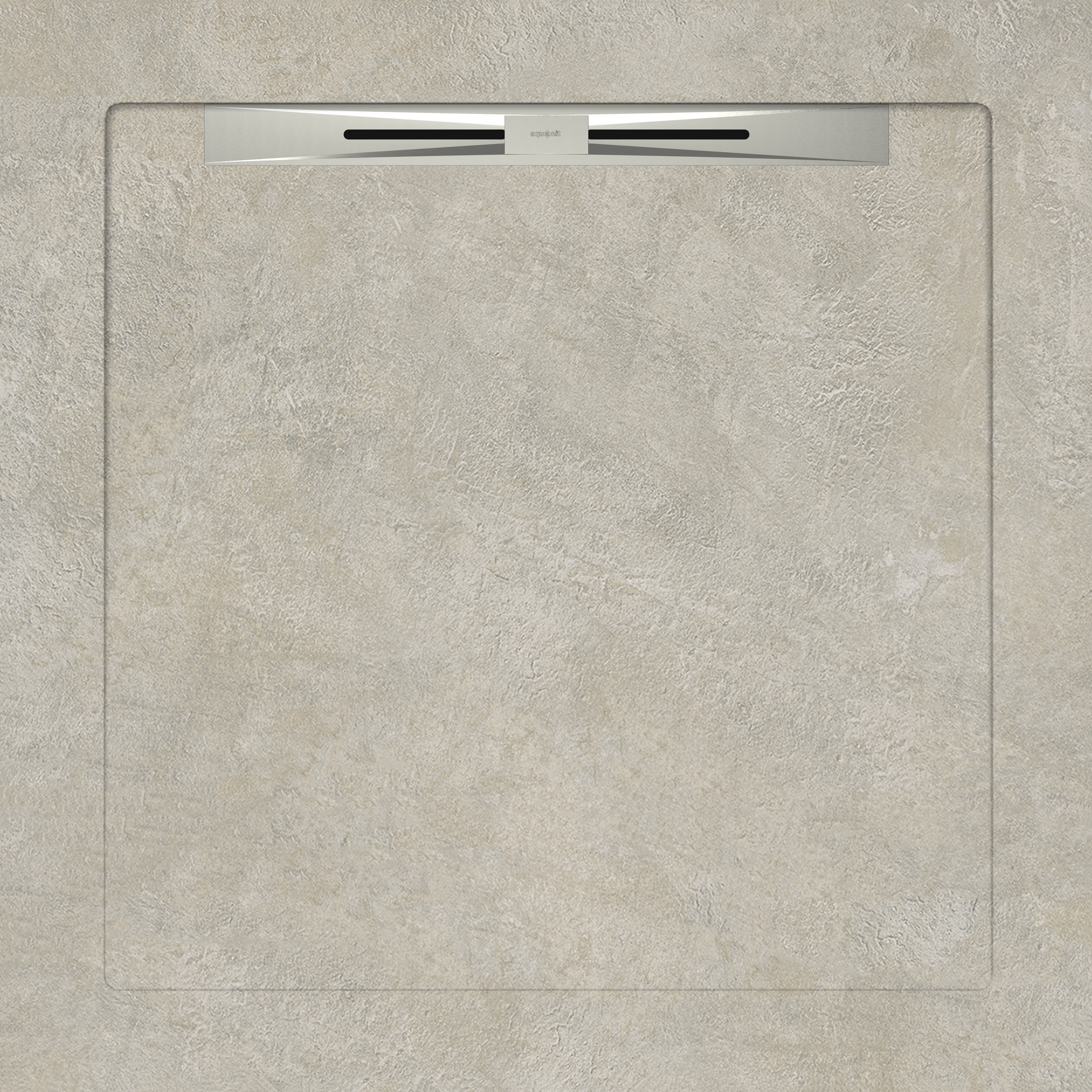 

Душевые поддоны Aquanit Geometrics Taupe Slope Line 80x80
