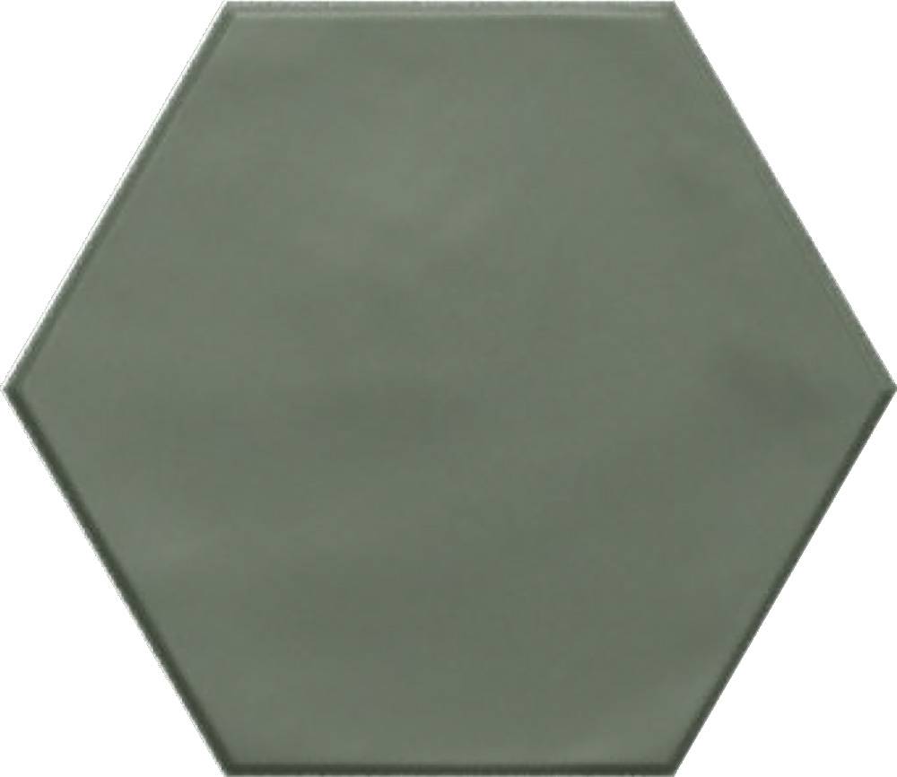 Керамогранит Ribesalbes Geometry Hex Green Matt 15x17.3