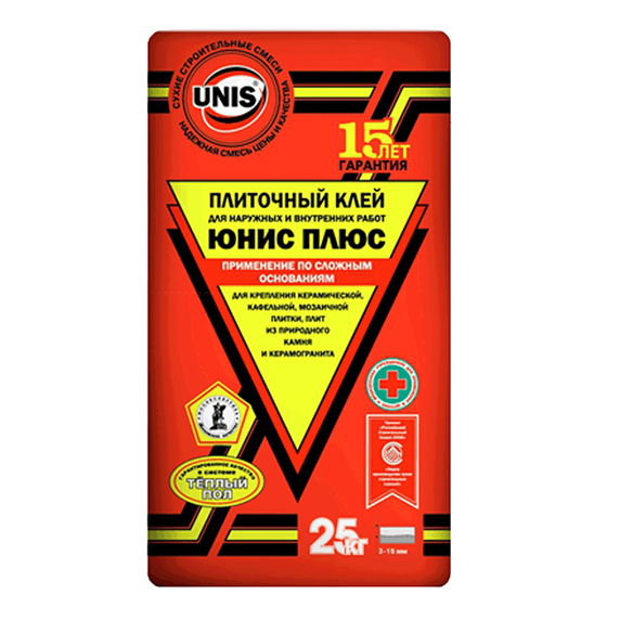

Клей Юнис Плюс 25 kg