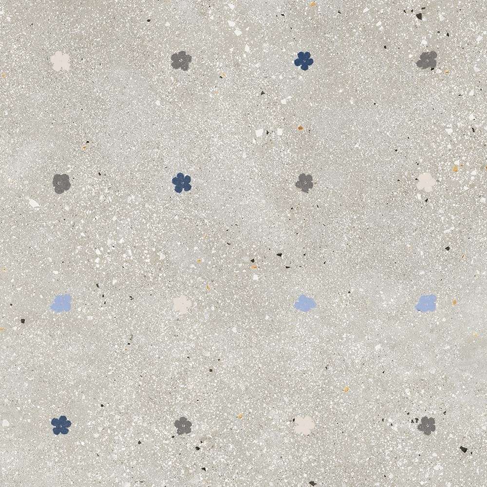 Керамогранит Ape Ama Fiori Rect. Grigio 60x60