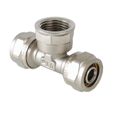 

Фитинг обжимной тройник с переходом на внутреннюю резьбу Valtec 26 x 3/4"