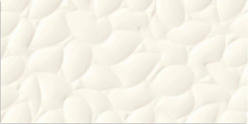 Керамическая плитка Love Ceramic Tiles Genesis Leaf White Matt Rett 30x60