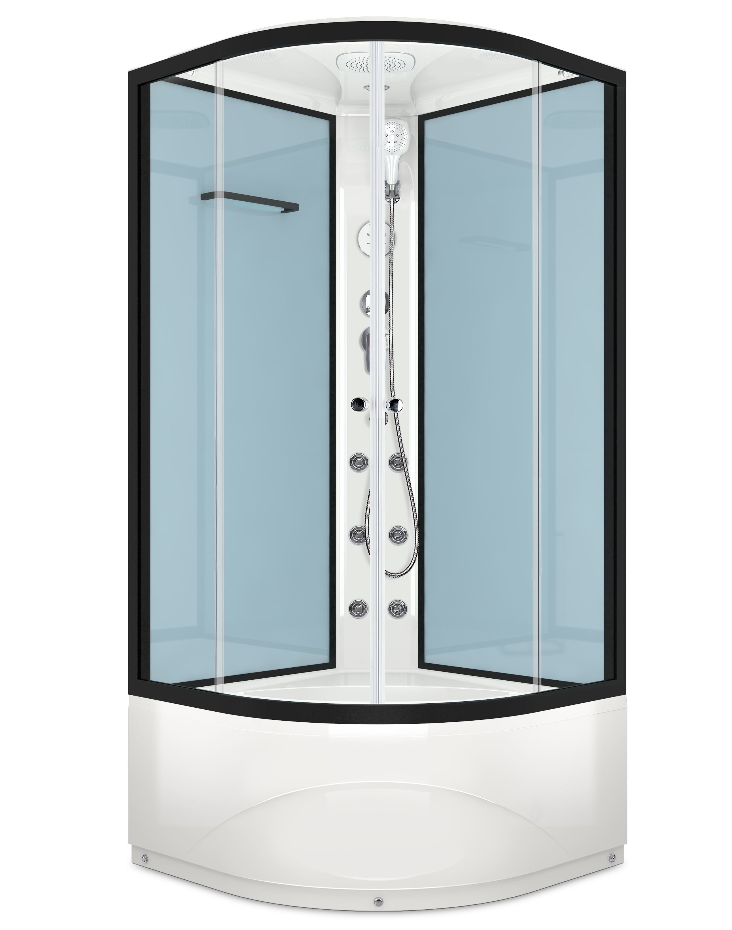 

Душевая кабина DOMANI-Spa Delight 88 high 80х80х218 DS01D88HDbCl10