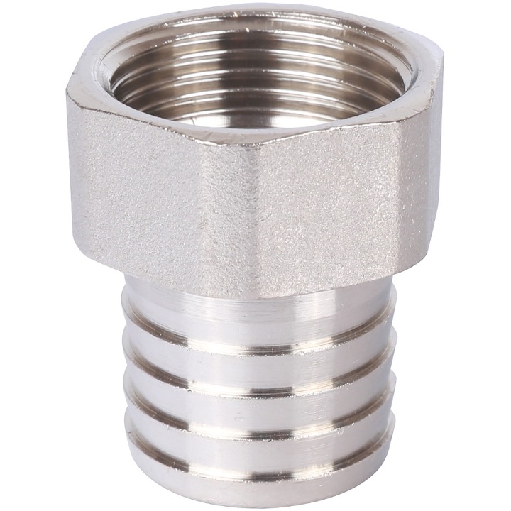 STOUT Штуцер ВР 1"x30 никелированный