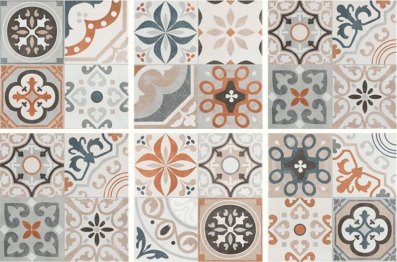 

Керамическая плитка Geotiles Passage Mix напольная 45x45