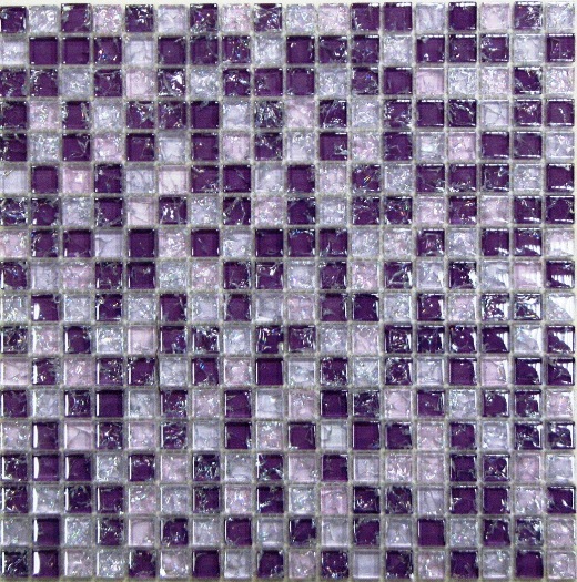 

Стеклянная Мозаика Bonaparte Strike Lila (8x15x15) 30x30