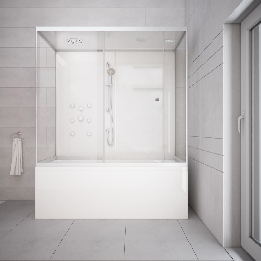 

Душевой комбинированный бокс AM.PM Sense W75B-170-085WTA