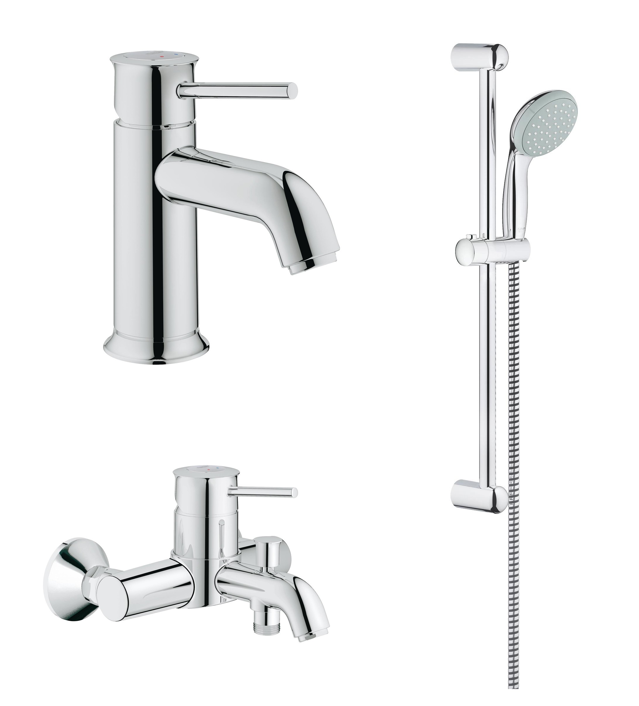

Комплект для ванны Grohe BauClassic 124404