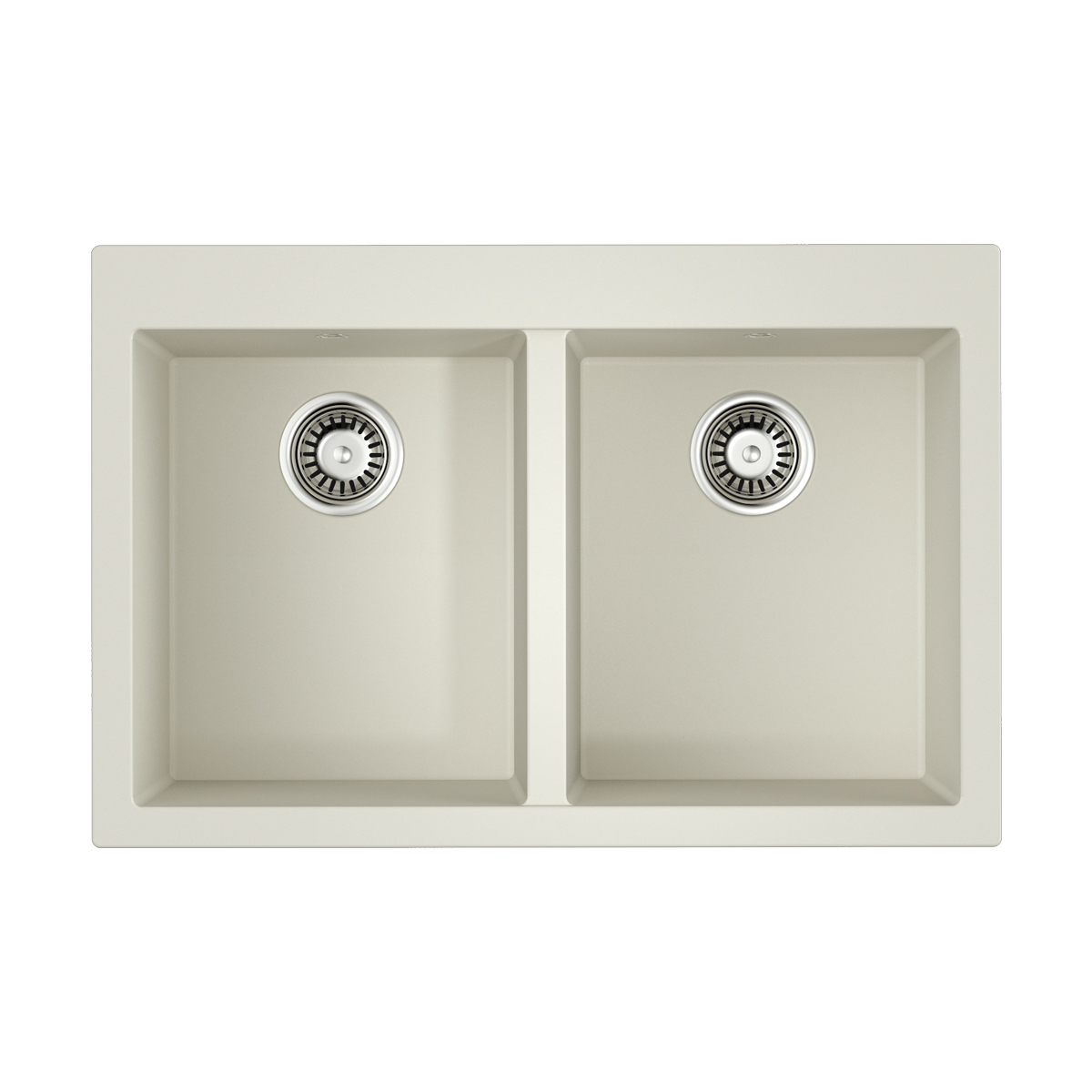 Мойка для кухни Omoikiri Bosen 80-2-WH белый 4993839