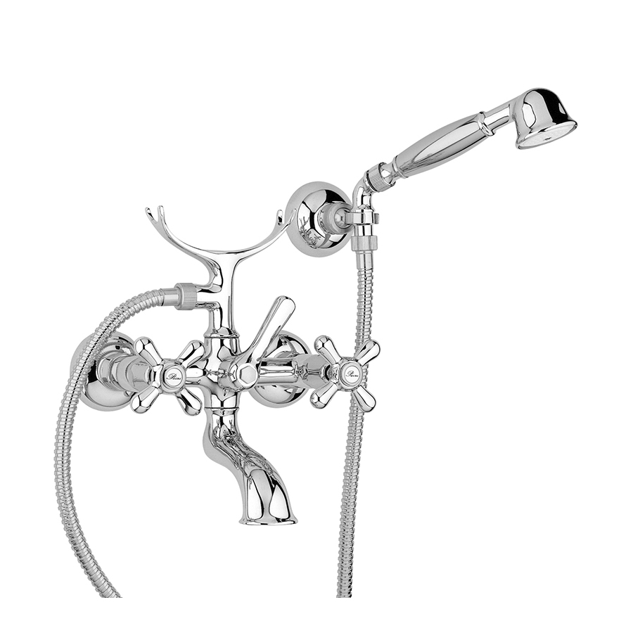 

Смеситель для ванны и душа Paini Liberty хром 17CR105