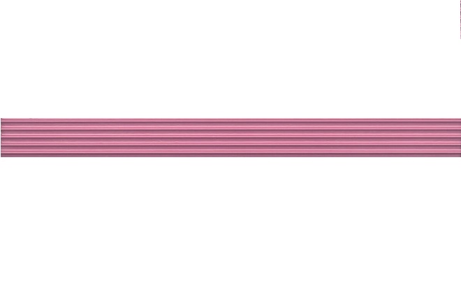 

Керамическая плитка Kerama Marazzi Венсен LSA006 бордюр розовый структура 3,4x40