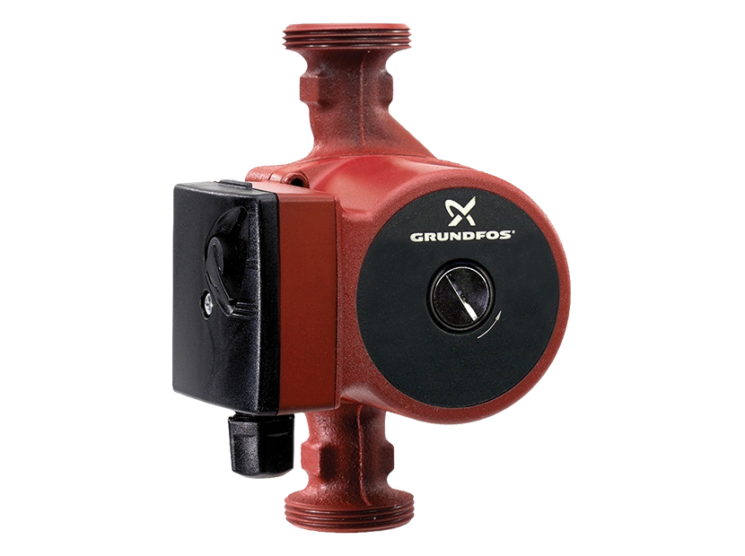 Циркуляционный насос Grundfos UPS 25-60 180 N с гайками