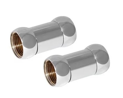 

Прямое соединение Terminus 3/4"х3/4" г/г (хром) 2шт