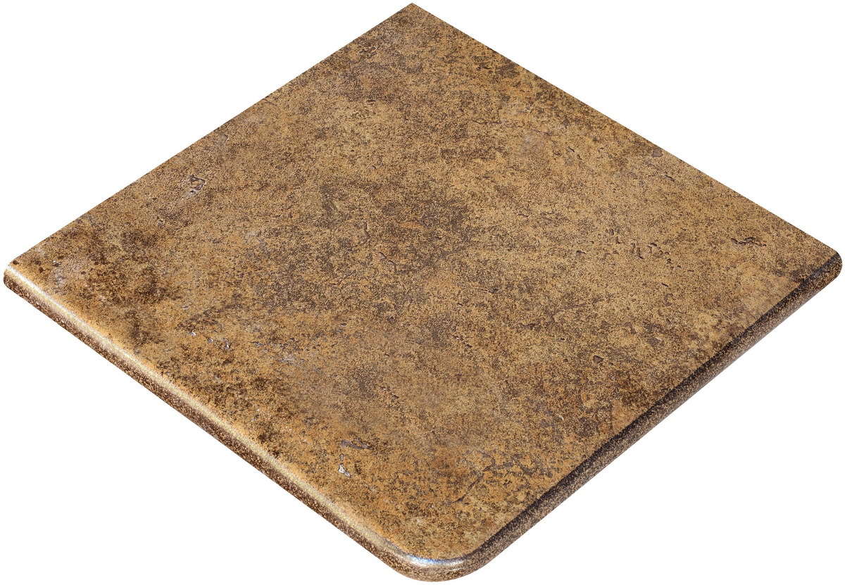 

Ступень Exagres Cart. Metalica Mustard угловая 33x33x3