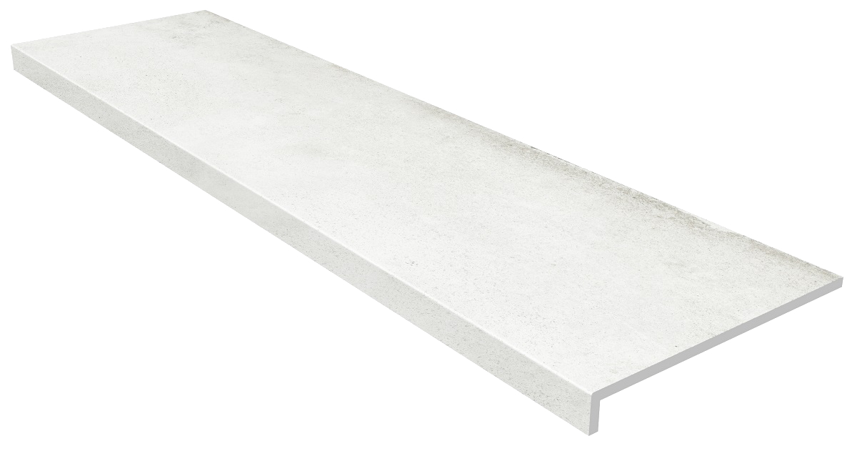 

Ступень Gres de Aragon Urban Blanco Anti-Slip Smooth фронтальная 33х120