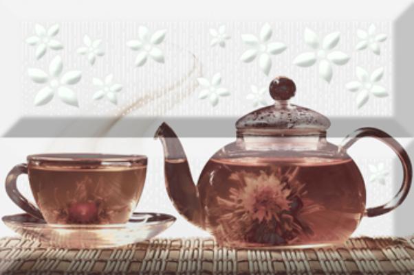 

Керамическая плитка Absolut Keramika Composicion Tea 02 Fosker Панно (из 2-x пл.) 20x30