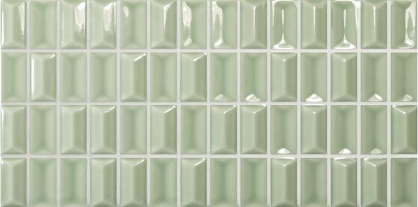 Керамическая плитка Wow 3D Bars Diamond Jade Gloss настенная 12,5x25