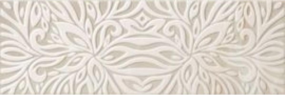 

Керамическая плитка Cristacer Megan Decor Folie Cream декор 20x60