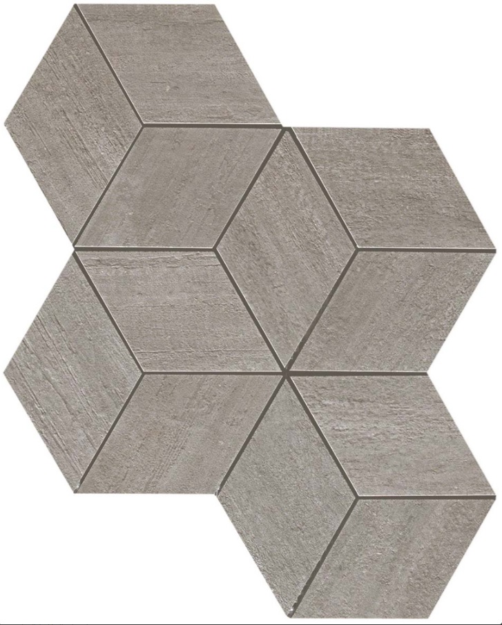 

Керамогранит Atlas Concorde Mark Chrome Mosaico Esagono AM2M мозаика 30х35