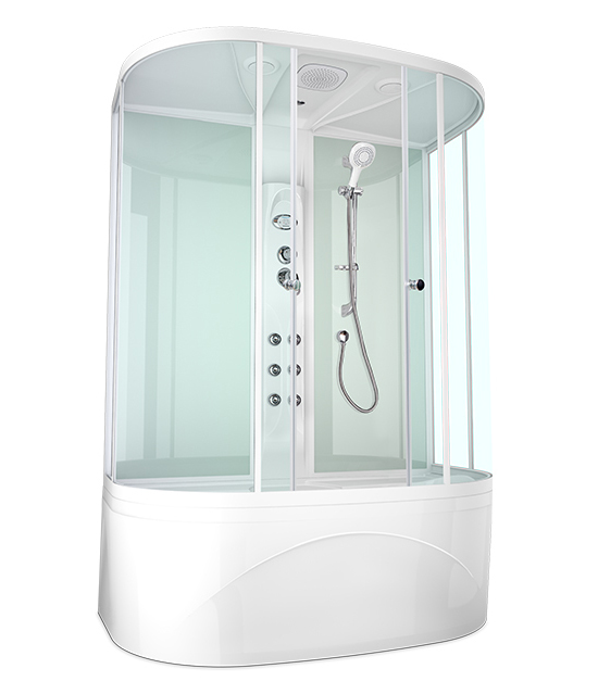 

Душевая кабина DOMANI-Spa Neat high 150х80х219 DS01N158HWCl10