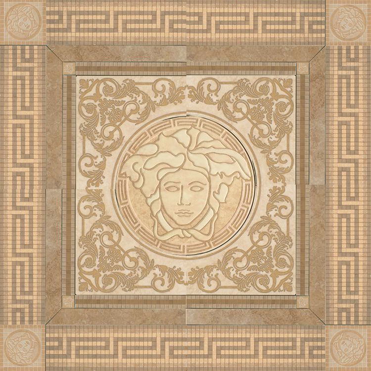 

Керамогранит Versace Vanitas 36332 Rosone Noce панно 120х120