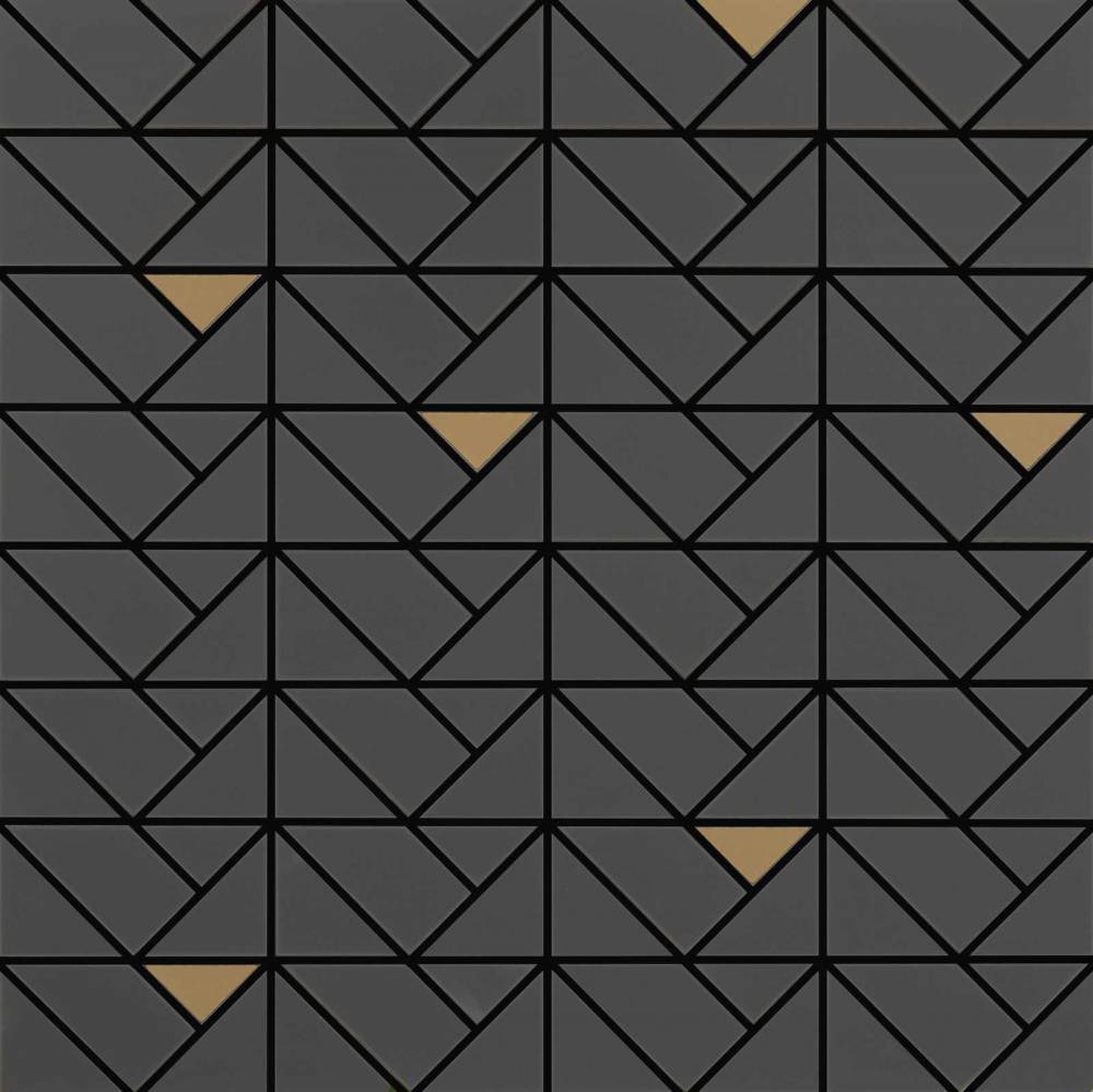 

Керамическая плитка Marazzi Italy Eclettica M3JD Anthracite Bronze мозаика 40x40