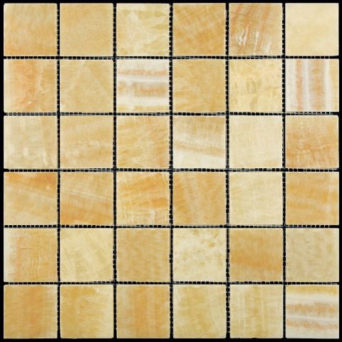 

Мозаика из оникса Natural Adriatica M073-48P (Onyx Yellow) (4,8х4,8) 30,5х30,5