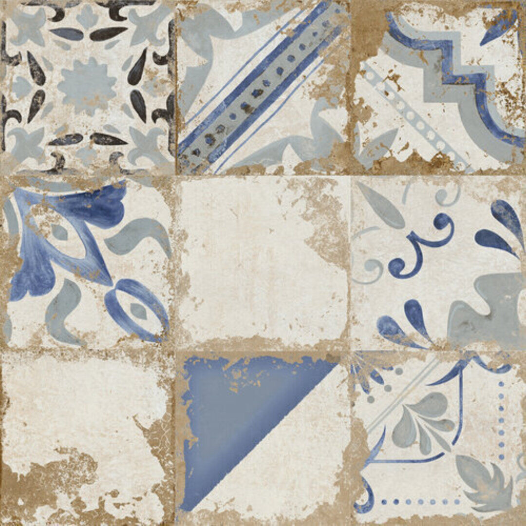 Керамогранит El Molino Memory 7 Azul Brillo 58х58