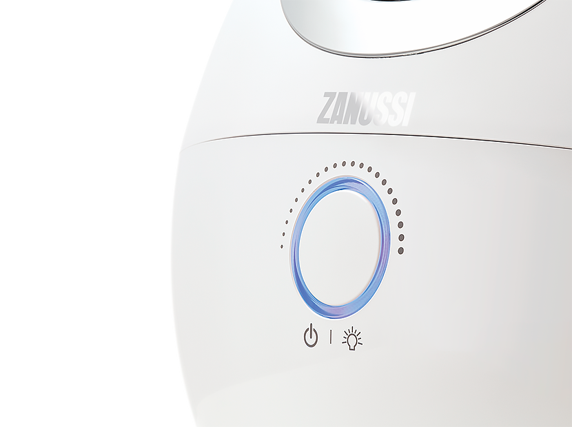 Ультразвуковой увлажнитель воздуха Zanussi ZH 3 Pebble белый