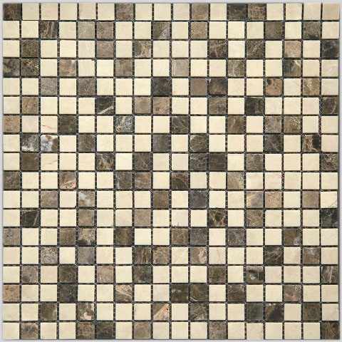

Каменная мозаика Natural I-Тilе 4MT-03-15T (1,5х1,5) 29,8х29,8