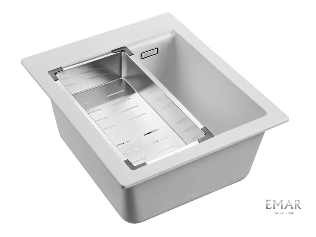 Мойка для кухни EMAR Quartz агат EMQ-1420.Q Агат
