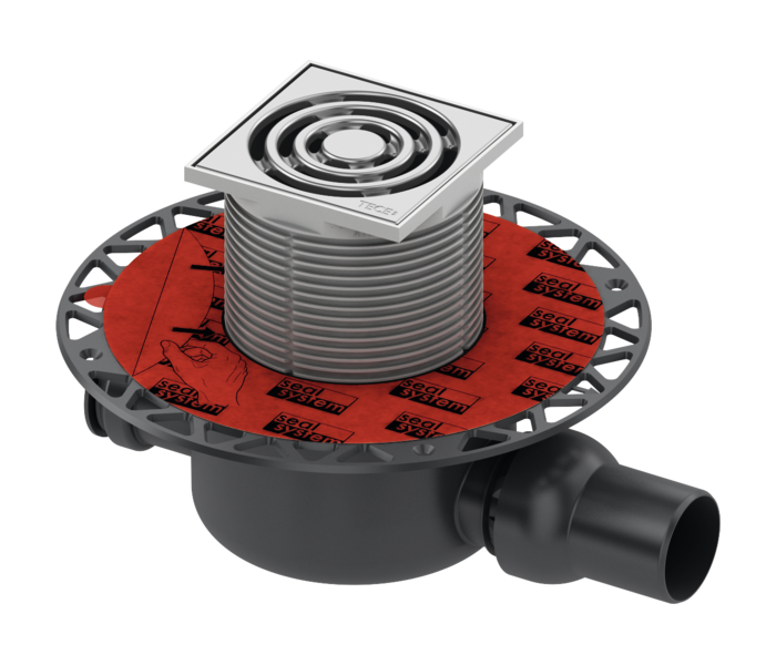 

Трап TECE TECEdrainpoint S 120 с универсальным фланцем Seal System 3601200