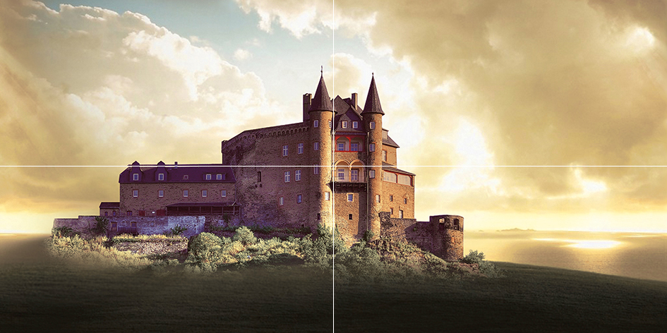 

Керамическая плитка Ceramica Classic Castle Панно P4D194 80х40 (из 4 плиток)