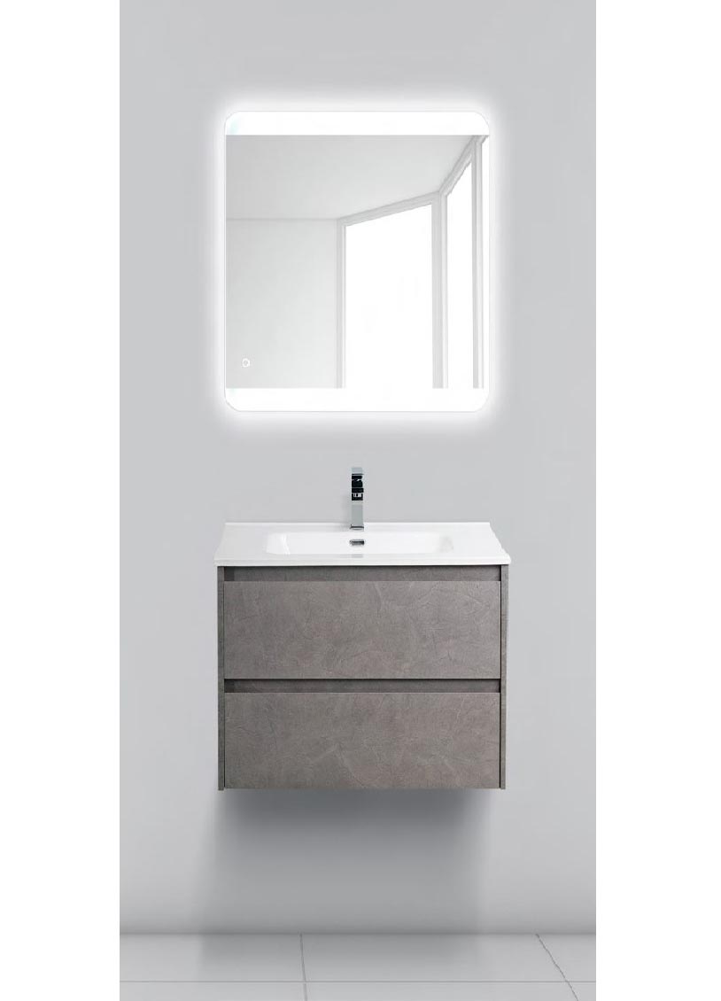 

База под раковину BelBagno KRAFT подвесная 60 KRAFT-600-2C-SO-PG Pietra Grigio