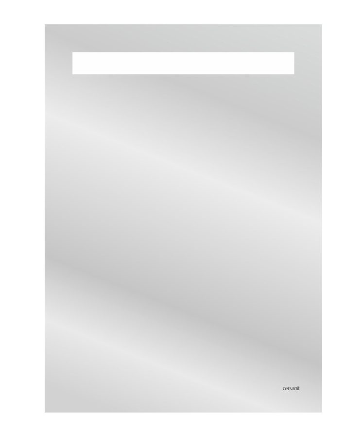 

Зеркало Cersanit LED 010 base 50х70 с подсветкой KN-LU-LED010*50-b-Os