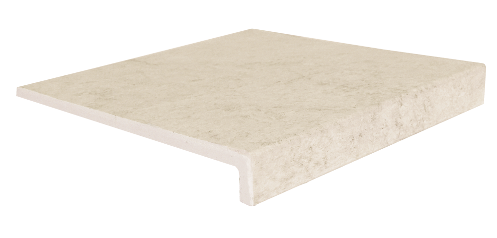 Ступень Gresmanc Evolution Peldano Recto Evo Beige Stone фронтальная 31x31,7x4