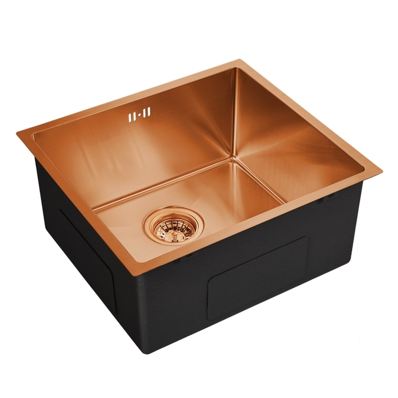 Мойка для кухни EMAR PVD медь EMB-114 PVD Nano Coppery