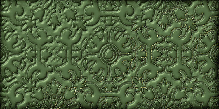 

Керамическая плитка Bestile Dante Decor Green настенная 12х24