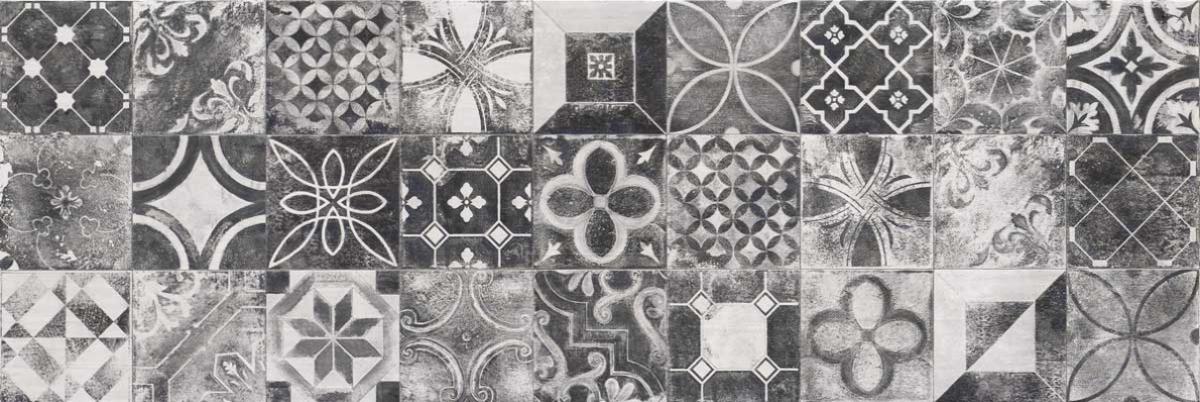 

Керамическая плитка DOM Ceramiche Pura Decora Nero Rett настенная 49,8x149,8