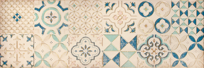 

Керамическая плитка LB-Ceramics Парижанка 1664-0179 Декор Арт-мозаика 20х60