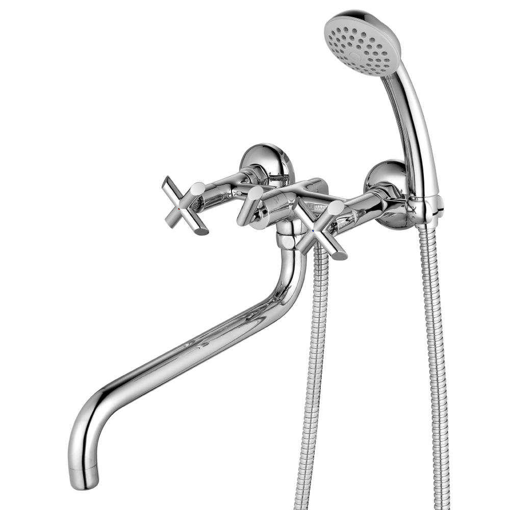 

Смеситель для ванны и душа Lemark Practica LM7551C