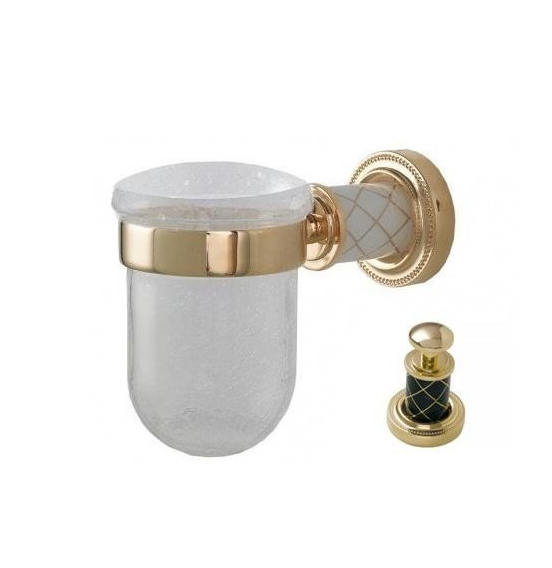 Стакан Boheme MURANO GOLD черное 10904-B-G