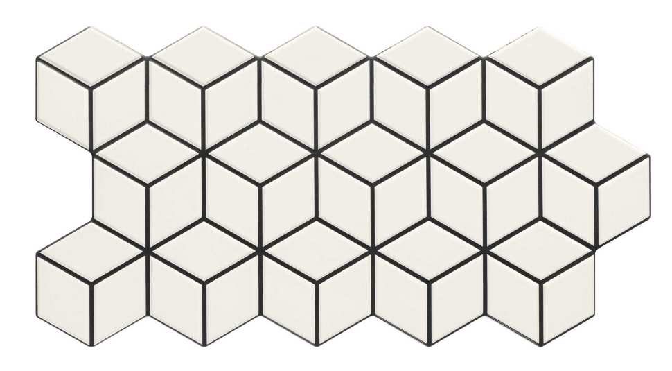 Керамогранит Realonda Rhombus Snow 26,5x51