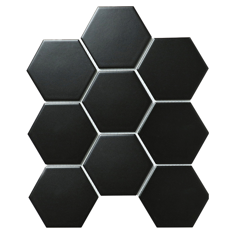 

Керамическая Мозаика Starmosaic Hexagon big Black Matt (FQ83000) 25,6х29,5х4,5