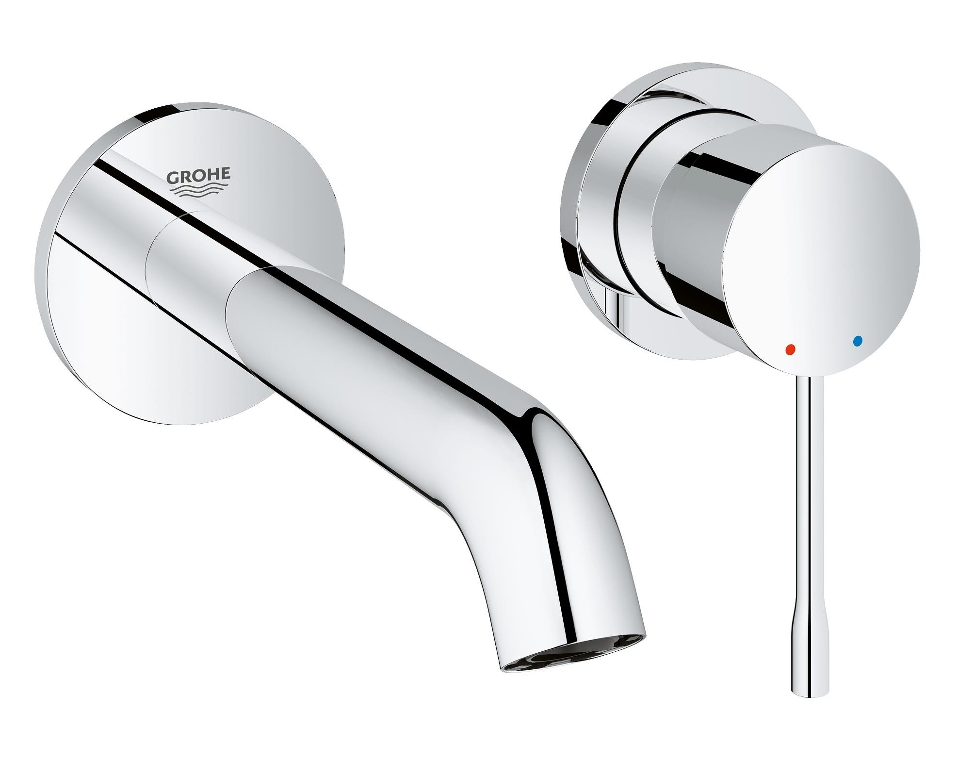 

Смеситель скрытого монтажа для раковины Grohe Essence+ с изливом (внешняя часть) 19408001
