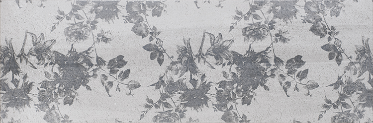 

Керамическая плитка Myr Street Flor Decor Grafito декор 25x75