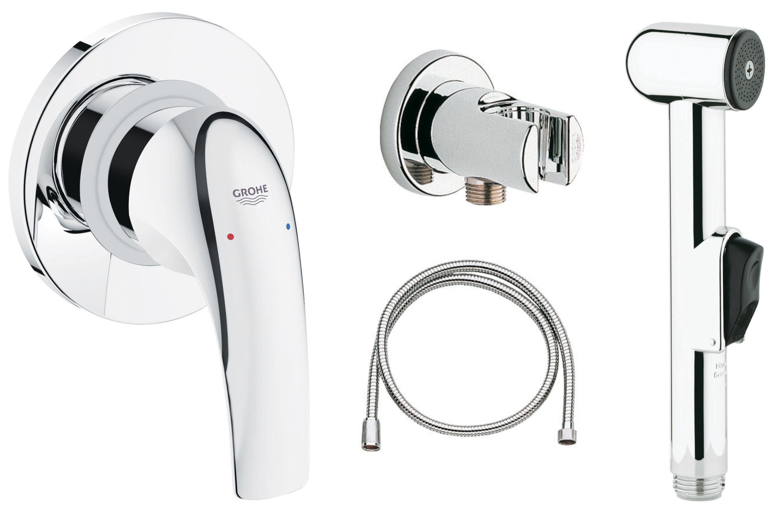 

Гигиенический комплект Grohe BauCurve 123072