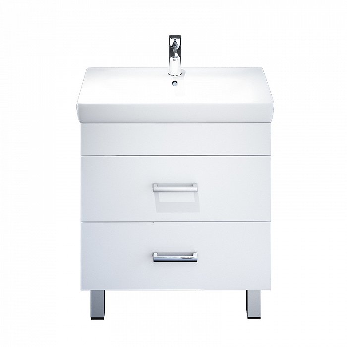 

Тумба с умывальником IDDIS Custo напольная 70 CUS70W0i95K белый